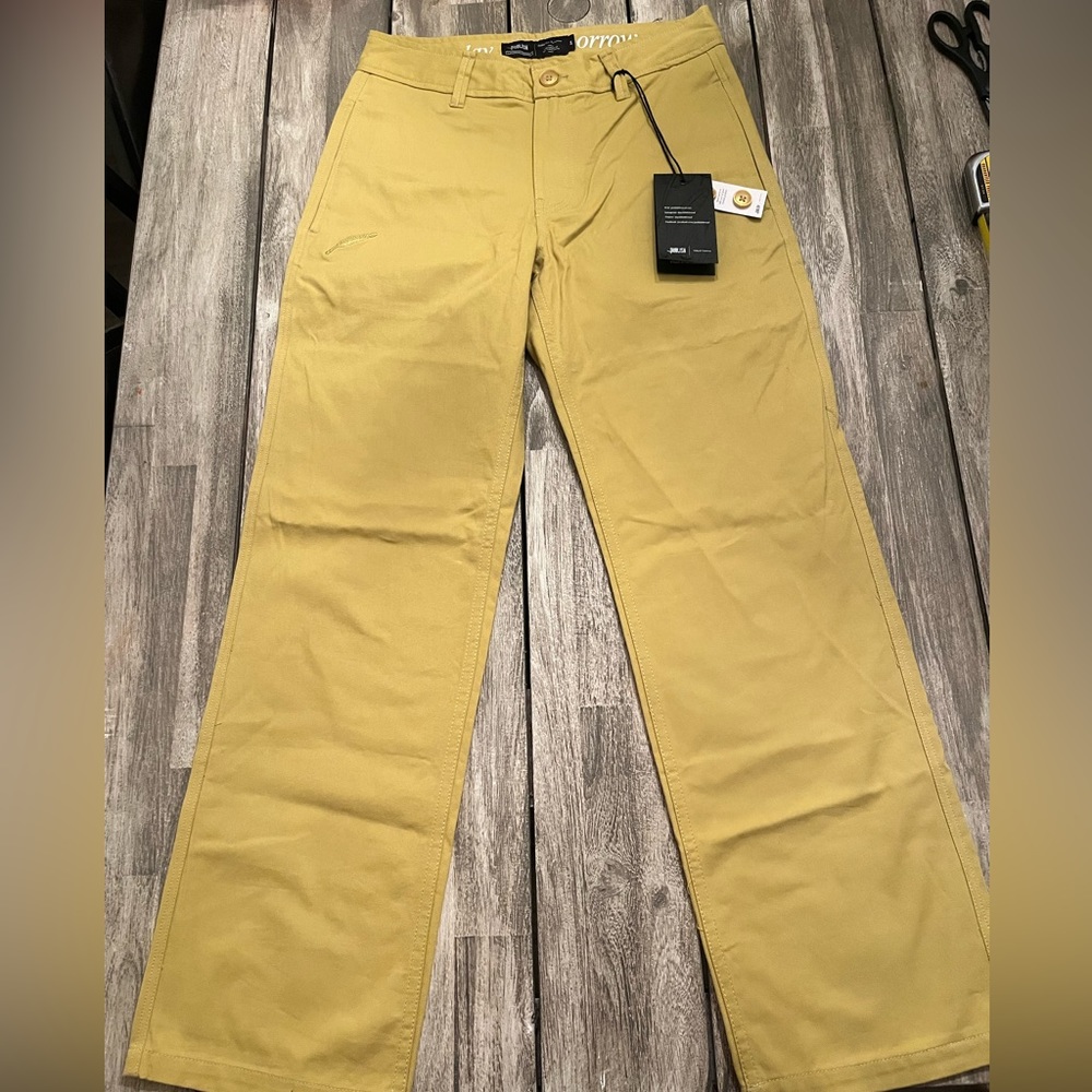 Publish mustard colored chino pants. Size 30x30. New with tags.